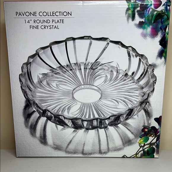 Paine Collection Crystal Platter